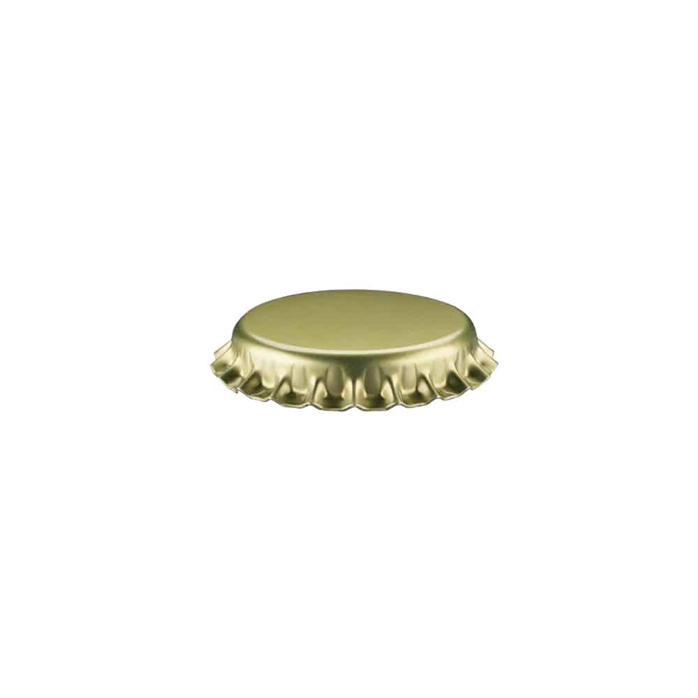 Gold / Brass Crown Cap 26mm