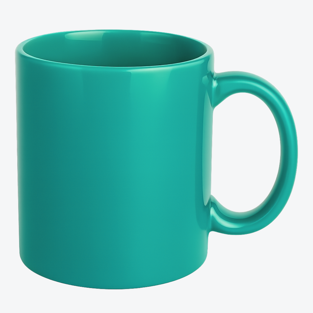 C Handle 7168 - 11 oz Solid Aqua