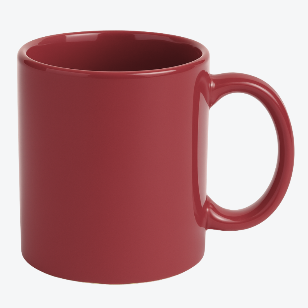 C Handle 7168 - 11 oz Solid Burgundy