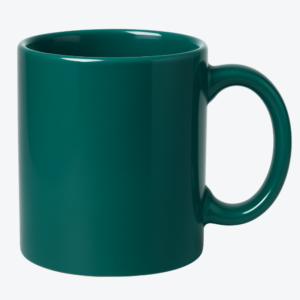 C Handle 7168 - 11 oz Solid Dark Teal Green