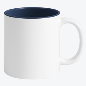 C Handle 7168 - 11 oz Two Tone Cobalt In White Out