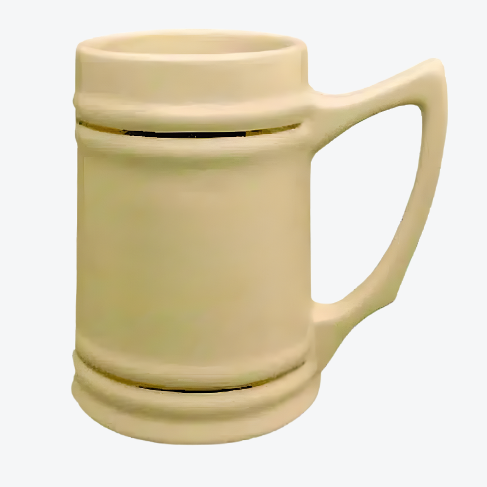 Ceramic Beer Stein 7186 – 24oz Natural with Gold Bands.png