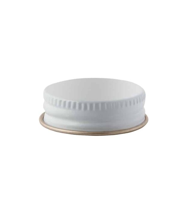 Growlette Cap 33-400 White Metal 32 oz Bostons