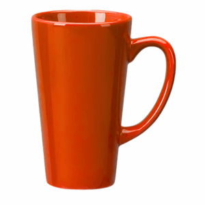 Topeka Vitrified Funnel Mug 867 - 15 oz Orange
