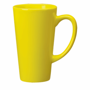 Topeka Vitrified Funnel Mug 867 - 15 oz Yellow