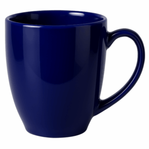Bistro Vitrified Mug 81376 - 14 oz Cobalt