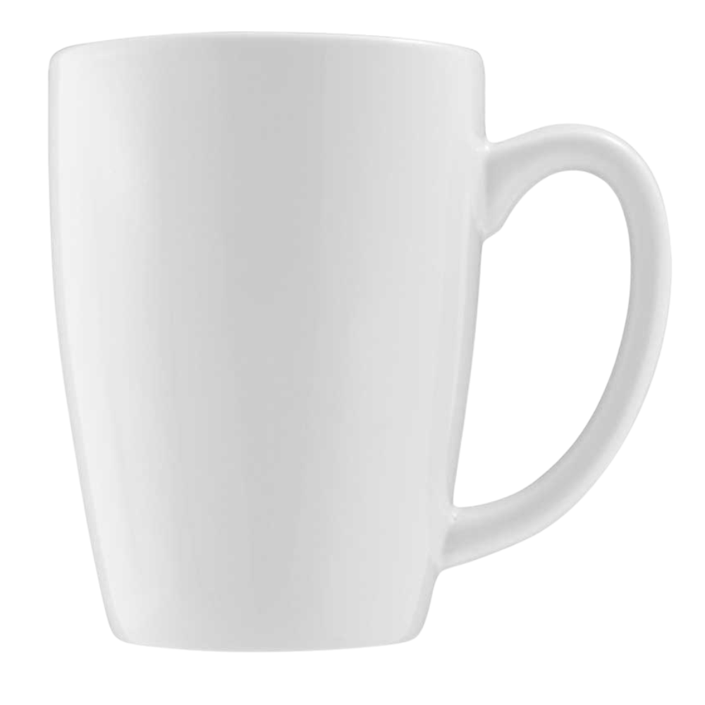 Endeavor Vitirfied Mug 8286 - 14.5 oz White