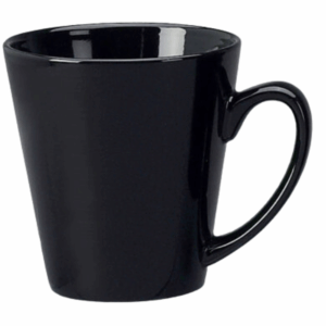 Funnel Vitrified Mug 839 - 12 oz Black