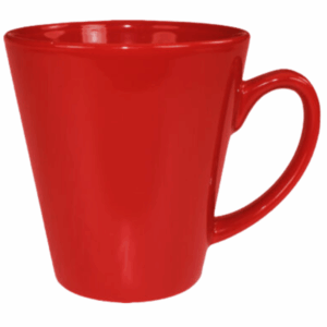 Funnel Vitrified Mug 839 - 12 oz Red