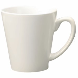 Funnel Vitrified Mug 839 - 12 oz White