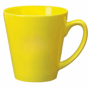 Funnel Vitrified Mug 839 - 12 oz Yellow