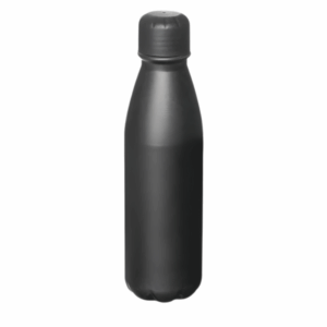 Aluminum Vacuum Cola Water Bottle Tumbler Black