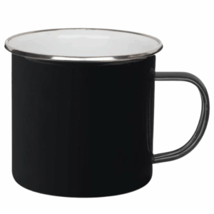 Camper Enamel Mug - 16oz Black