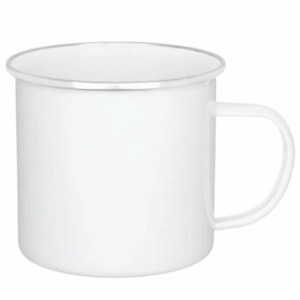 Camper Enamel Mug - 16oz White