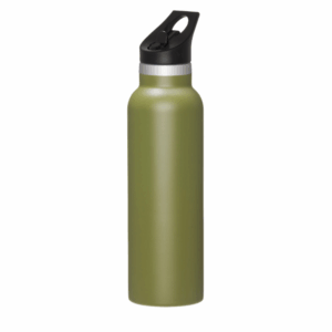 Colson Vacuum Insulated Water Bottle With Straw Lid - 20oz Forest Green