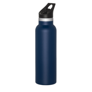 Colson Vacuum Insulated Water Bottle With Straw Lid - 20oz Navy