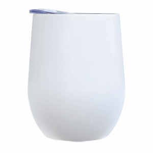 Margaux Vacuum Insulated Stemless Wine Glass - 12oz White