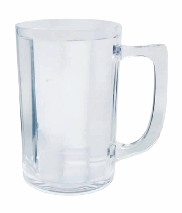 Plastic Beer Mug With Handle - 8oz