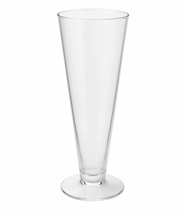 Plastic Pilsner Beer Glass - 15oz