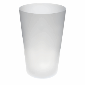 Plastic Pint Assorted Colors - 16oz Frosted