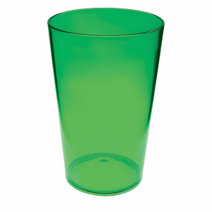 Plastic Pint Assorted Colors - 16oz Green