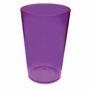 Plastic Pint Assorted Colors - 16oz Purple