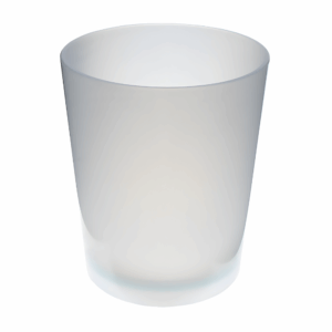 Plastic Rocks Glass Assorted Colors - 12oz Frosted