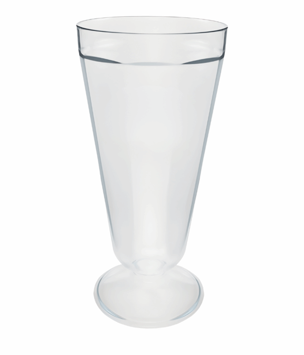 Plastic Traditional Malt Glass - 21oz