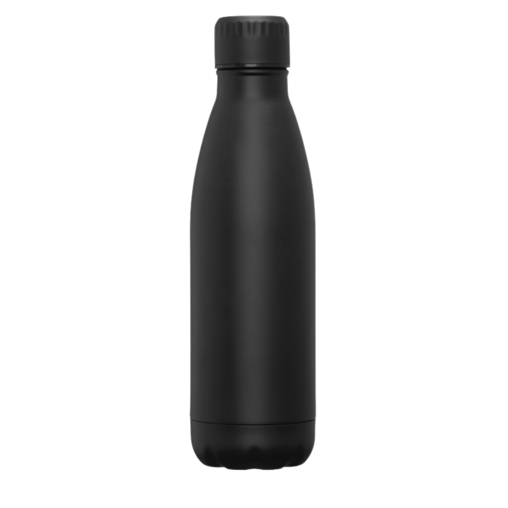 Spectrum Matte Vacuum Cola Water Bottle Tumbler - 17oz Black