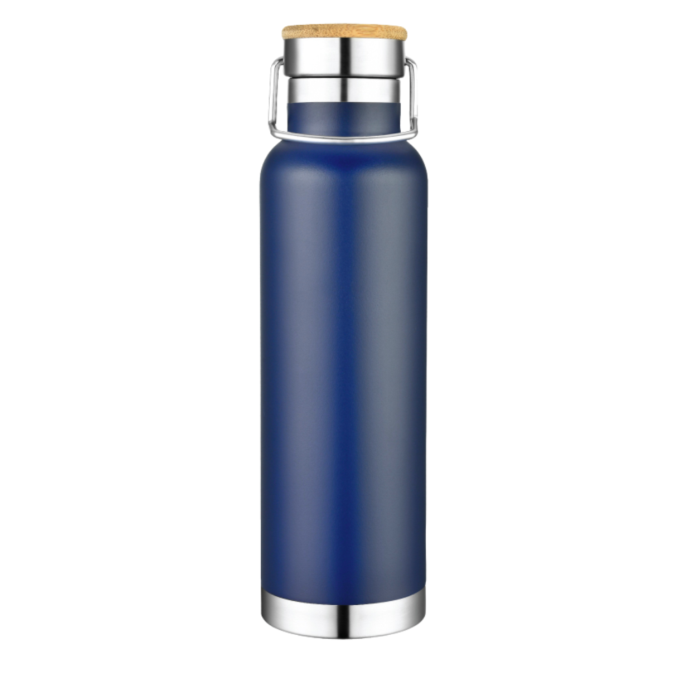 Vacuum Insulated Bottle - 22oz Navy