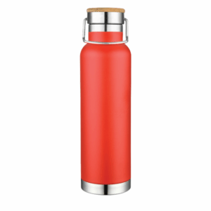 Vacuum Insulated Bottle - 22oz Red