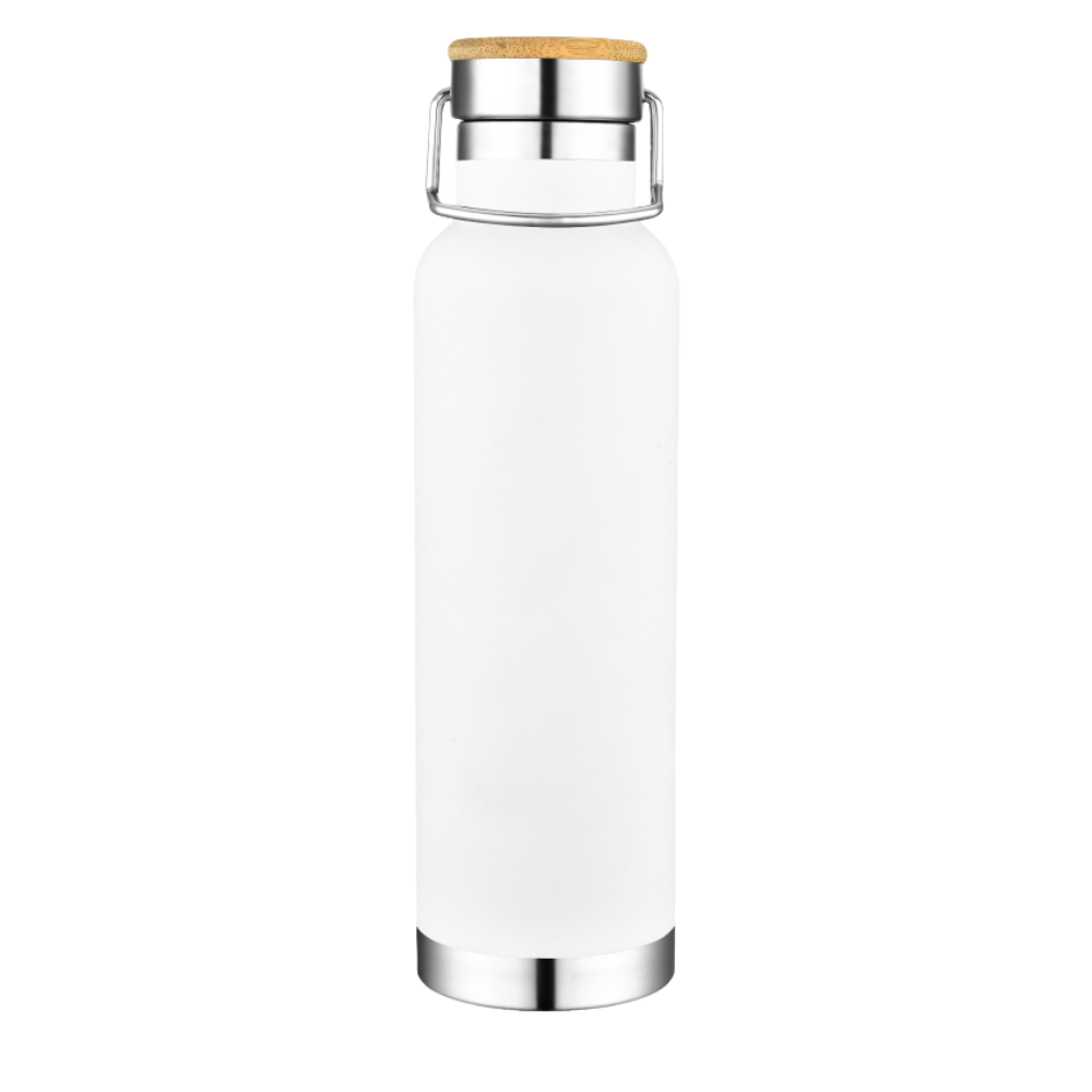 Vacuum Insulated Bottle - 22oz White
