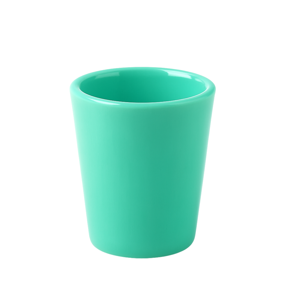 Ceramic Shot Glasses 1.5oz Aqua