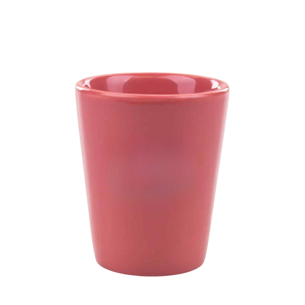 Ceramic Shot Glasses 1.5oz Coral
