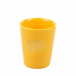 Ceramic Shot Glasses 1.5oz Gamboge
