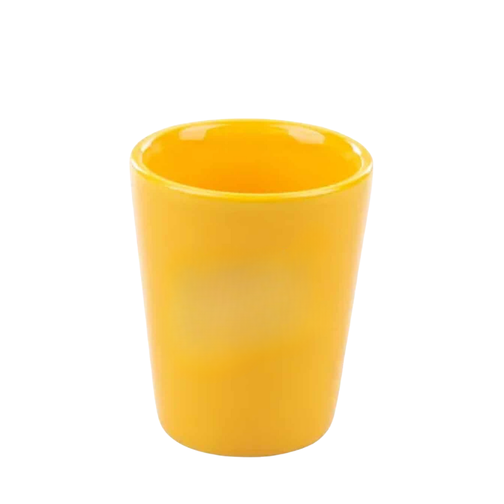 Ceramic Shot Glasses 1.5oz Gamboge