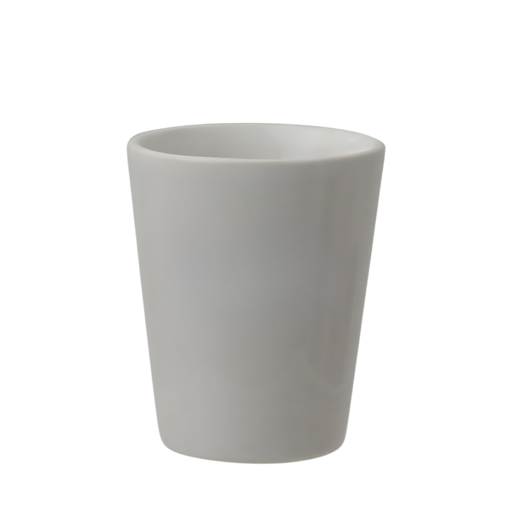 Ceramic Shot Glasses 1.5oz Gray