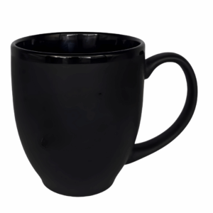 Hilo Bistro Mug 1376 - 16 oz Black In Matte Black Out