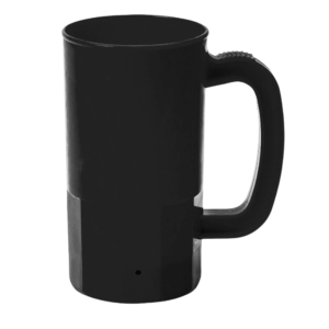 Unbreakable Plastic Stein - 14 oz Black