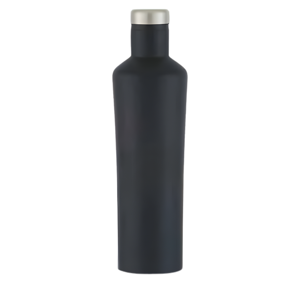 Dwindle Stainless Steel Bottle 18 oz Black