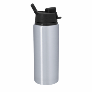 Full Color Aluminum Helena Bottle - 25 oz Silver