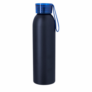 Full Color Darby Aluminum Bottle 22 oz Black Blue
