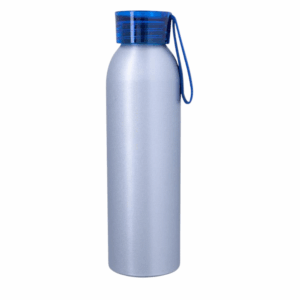Full Color Darby Aluminum Bottle 22 oz Silver Blue