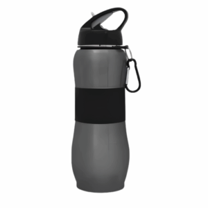 Sport Grip Stainless Steel Bottle - 28 oz Black