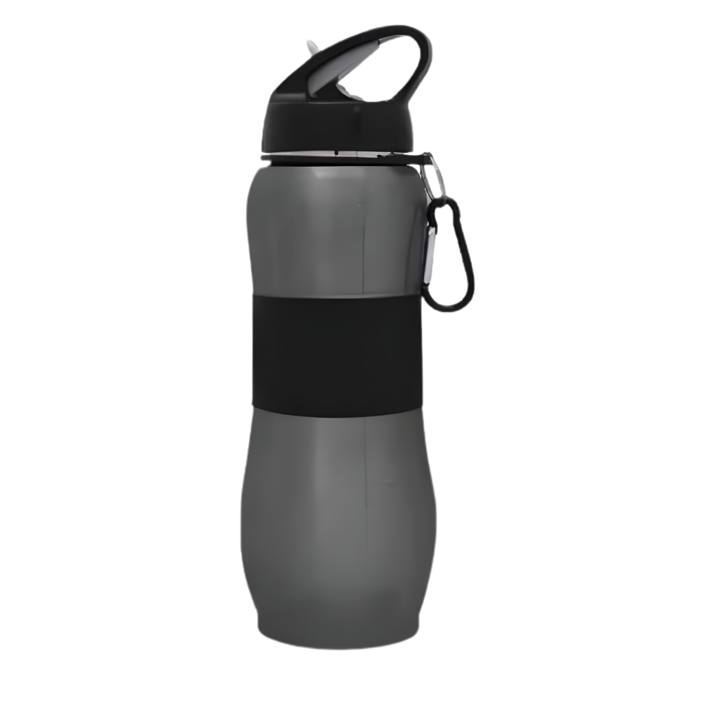Sport Grip Stainless Steel Bottle - 28 oz Black