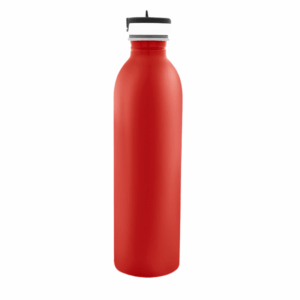 Stainless Steel Newcastle Bottle - 24oz Red