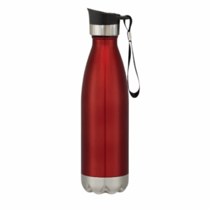 Swiggy Stainless Steel Bottle with Push Lid - 16oz Maroon