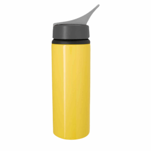 Tario Aluminum Bike Bottle - 25 oz Yellow