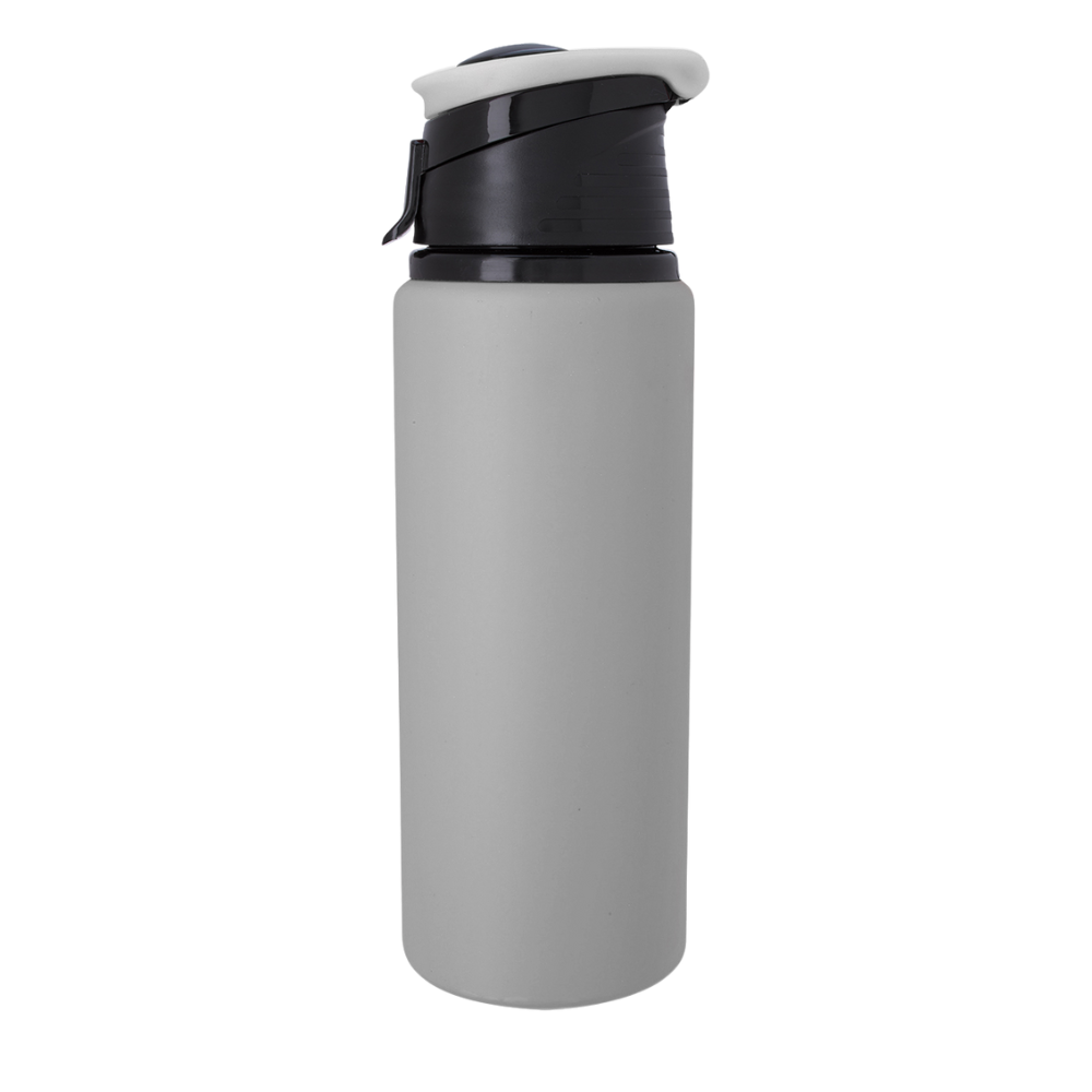Velvet Touch Aluminum Bottle - 24oz Gray