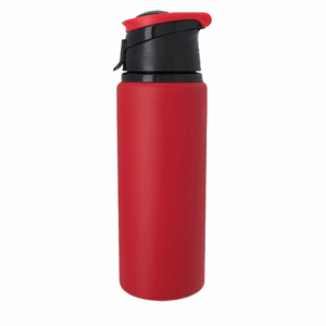 Velvet Touch Aluminum Bottle - 24oz Red